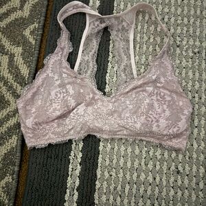Lace Bralette in Light Pink